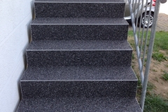 Natursteinspachtel schwarz