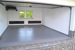 Garage - Chips-Einstreuung