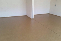 Garage - Coloritquarz-Einstreuung mit Wiso-Leisten